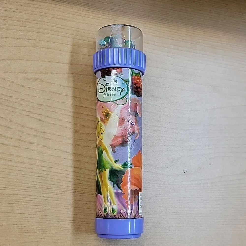 Walt Disney Tinkerbell bundle frame puzzle, dvd, book, kaleidoscope, pez, bag‎
